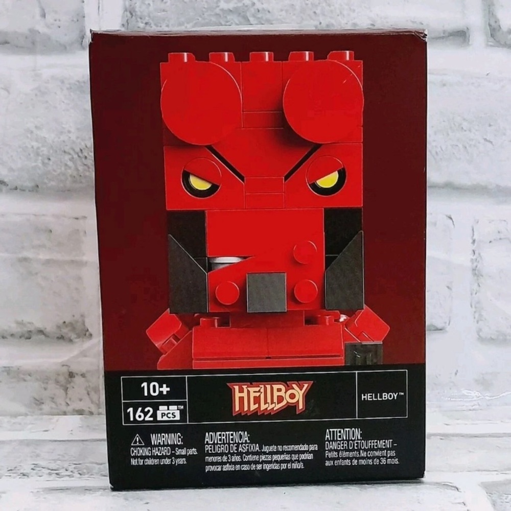 HellBoy Mega Blocks Construx Kubros Figure Building Set Discontinued - No Box